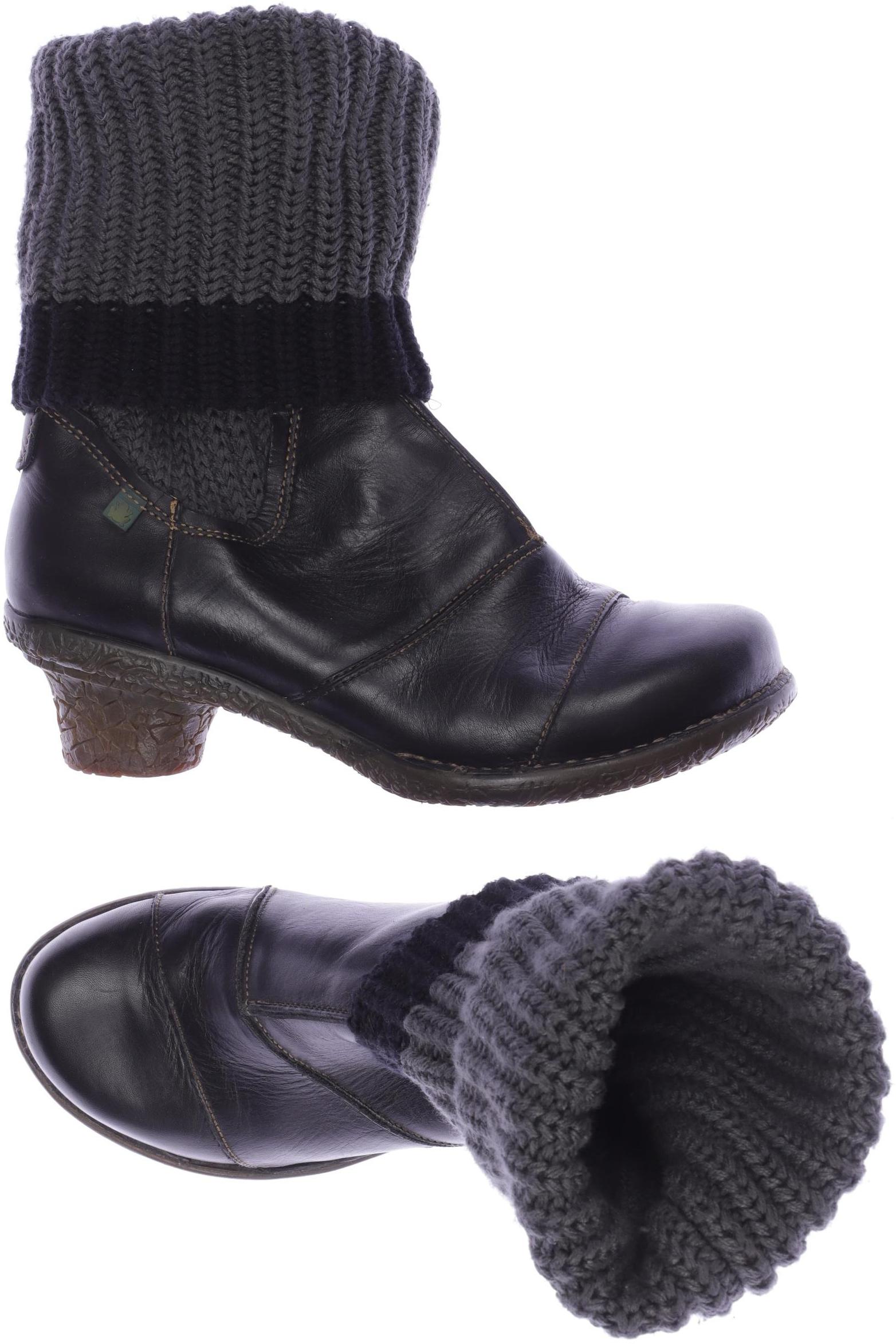 El Naturalista Damen Stiefelette, schwarz, Gr. 40 von El Naturalista