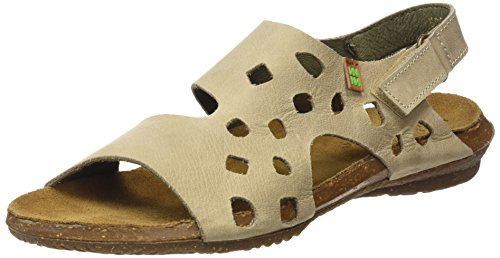 El Naturalista Damen Wakataua Peeptoe Sandalen,Grau (Piedra),36 EU von El Naturalista