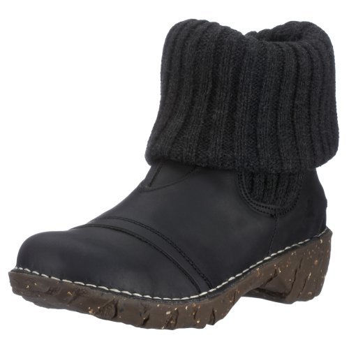 El Naturalista Damen Yggdrasil Schlupfstiefel, Schwarz (Black) von El Naturalista