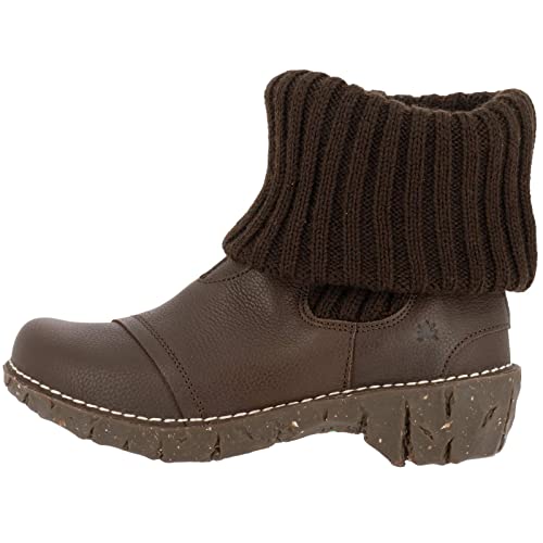 El Naturalista Damen Ankle Boots Yggdrasil, Frauen Stiefeletten,Wechselfußbett,Booties,halbstiefel,Kurzstiefel,Brown,37 EU / 4 UK von El Naturalista