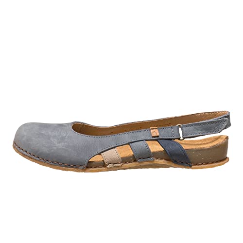 El Naturalista Damen Sling Ballerinas PANGLAO, Frauen Flats,Slingback,Leder,Ballerinen,Pumps,Halbschuhe,Sommerschuhe,Multi Vaquero,37 EU / 4 UK von El Naturalista