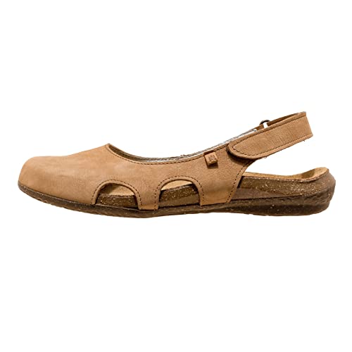 El Naturalista Damen geschlossene Sandalen Wakataua, Frauen Sandalen,Freizeitschuhe,offene Schuhe,Strandschuhe,Zehenschutz,Honey,37 EU / 4 UK von El Naturalista