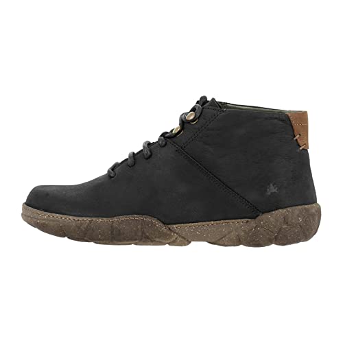 El Naturalista Herren Bequemschuhe Turtle, Männer Schnürschuhe,Wechselfußbett,Strassenschuhe,Schnuerung,lace-up Shoes,Black,42 EU / 8 UK von El Naturalista