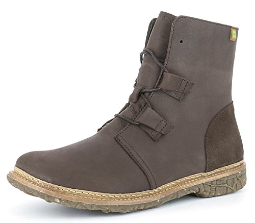 El Naturalista N5470 ANGKOR Damen Schnürstiefelette,Frauen Stiefel,Chukka Boot,Halbstiefel,Schnürboots,Bootie,flach,BROWN,EU 37 von El Naturalista