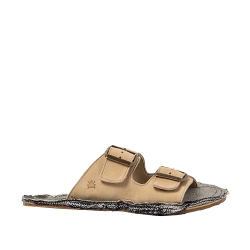 El Naturalista N598 RECYCLUS Unisex Flache Sandale, Cream, 44 EU Weit von El Naturalista