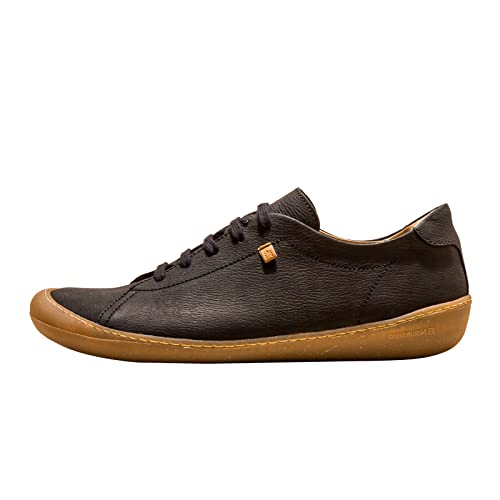 El Naturalista Unisex - Erwachsene Low-Top Sneaker PAWIKAN, Damen,Herren Halbschuhe,Wechselfußbett,Warmfutter,Freizeit,Black,36 EU / 3.5 UK von El Naturalista