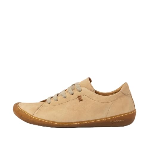El Naturalista Unisex - Erwachsene Bequemschuhe PAWIKAN, Damen,Herren Schnürschuhe,bequem,leicht,flexibel,komfortweite,Cream,39 EU / 6 UK von El Naturalista