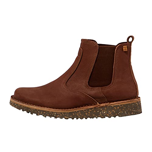 El Naturalista Unisex - Erwachsene Chelsea Boots FELSEN, Damen,Herren Stiefeletten,Wechselfußbett,Warmfutter,Chocolate,39 EU / 6 UK von El Naturalista