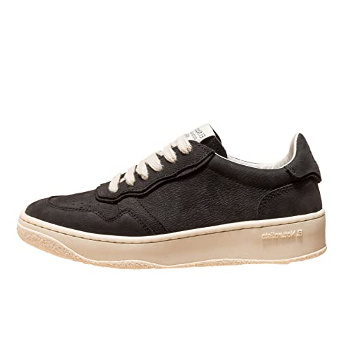 El Naturalista Unisex - Erwachsene Low-Top Sneaker GEO, Damen,Herren Halbschuhe,Wechselfußbett,straßenschuhe,Sportschuhe,Black,41 EU / 7 UK von El Naturalista