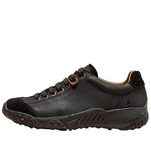 El Naturalista Unisex - Erwachsene Low-Top Sneaker GORBEA, Damen,Herren Halbschuhe,Wechselfußbett,Plateausohle,Turnschuhe,Black,42 EU / 8 UK von El Naturalista