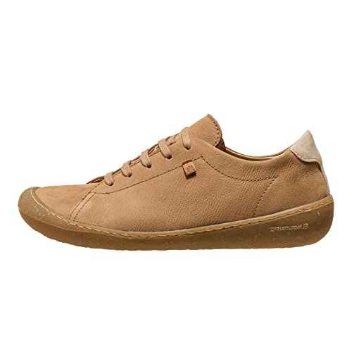 El Naturalista Unisex - Erwachsene Sneaker PAWIKAN, Damen,Herren Schnürschuhe,Wechselfußbett,Halbschuhe,Freizeitschuhe,Honey,41 EU / 7 UK von El Naturalista