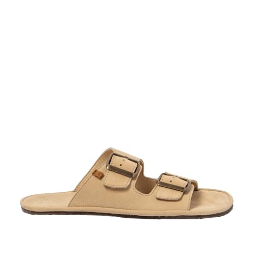 El Naturalista Unisex N5682 Bare Flache Sandale, Cream, 46 EU Weit von El Naturalista