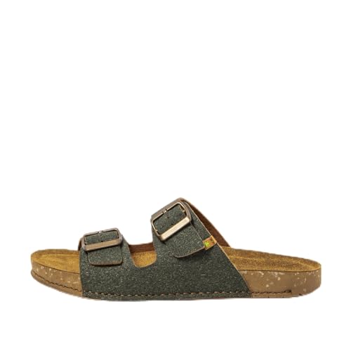 El Naturalista Unisex N5797 Balance Flache Sandale, Green, 38 EU Weit von El Naturalista