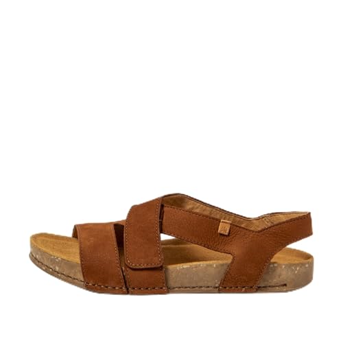 El Naturalista Unisex N5799 Balance Flache Sandale, Cuero, 45 EU Weit von El Naturalista