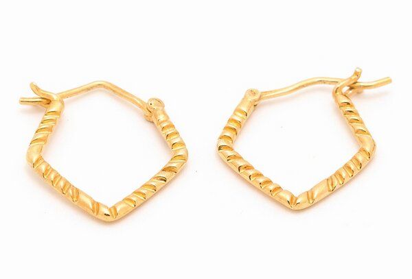 El Puente Creolen aus 925er Silber, vergoldet El Puente Creolen aus 925er Silber, vergoldet von El Puente