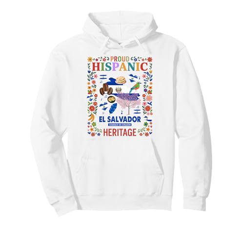 EL Salvador Flagge Kinder Idee & Salvadorianisches Erbe Hispanic Pullover Hoodie EL Salvador Flagge Kinder Idee & Salvadorianisches Erbe Hispanic Pullover Hoodie von El Salvador Hispanic Heritage Month Idea For Women
