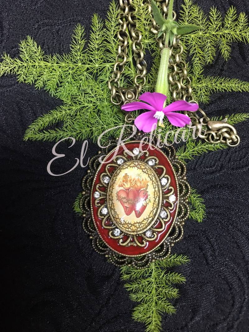 Heilige Herzen Jesu Und Mariens. Vereinte Herzen Heilige Herzen Jesu Und Mariens. Vereinte Herzen von ElRelicari