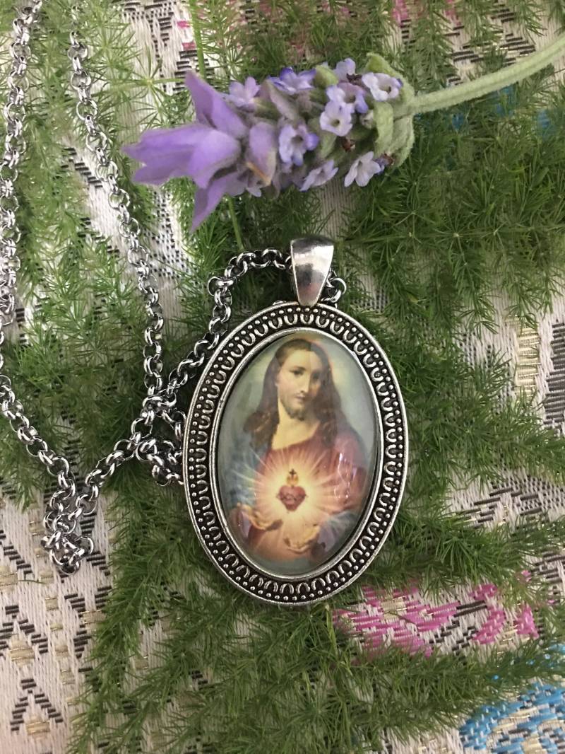 Heiliges Herz Jesu. Anhänger Heiliges Herz Jesu. Anhänger von ElRelicari