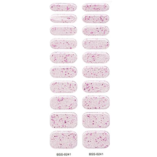 1 Bogen halbgehärtete Gel-Nagellack-Streifen, Gel-Streifen, Gel-Aufkleber, LED-Lampe erforderlich von Eladcncmc