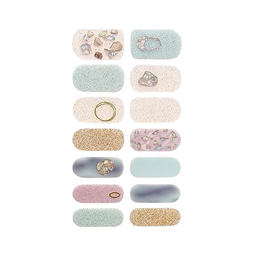 14 Blatt Vollständige Nagelfolien Nagellackstreifen Aufkleber Selbstklebende Nagelaufkleber Aufkleber Für Frauen Und Mädchen Nagelkunst von Eladcncmc