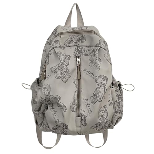 Damen Reiserucksack Mädchen Nylon Rucksack Lässige Tagesrucksäcke Passender Rucksack Studenten Schulrucksack Für Den Alltag von Eladcncmc