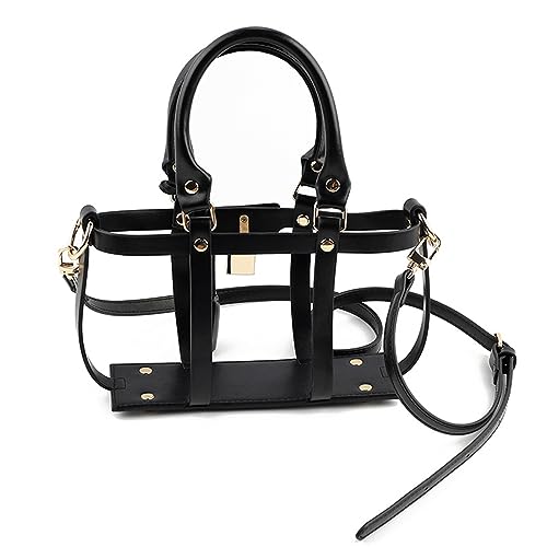 Kosmetiktasche Umrüstsatz Für Mädchen Und Frauen Hohle Tragetasche Umhängetasche Umhängetasche Zubehör PU Hülle von Eladcncmc