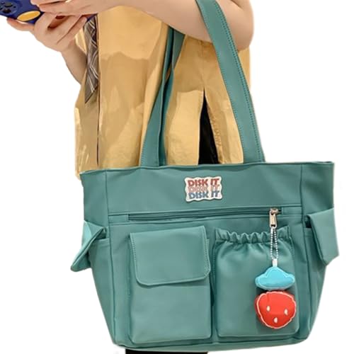 Lässige Nylon Unterarmtasche Mit Mehreren Taschen Und Reißverschlüssen Große Schultertasche Für Den Täglichen Gebrauch von Eladcncmc