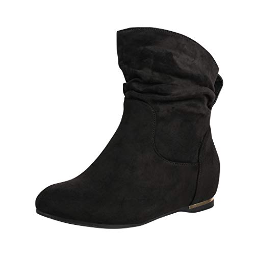 Elara Damen Stiefeletten Boots Keilabsatz Chunkyrayan C270 Schwarz-38 Elara Damen Stiefeletten Boots Keilabsatz Chunkyrayan C270 Schwarz-38 von Elara