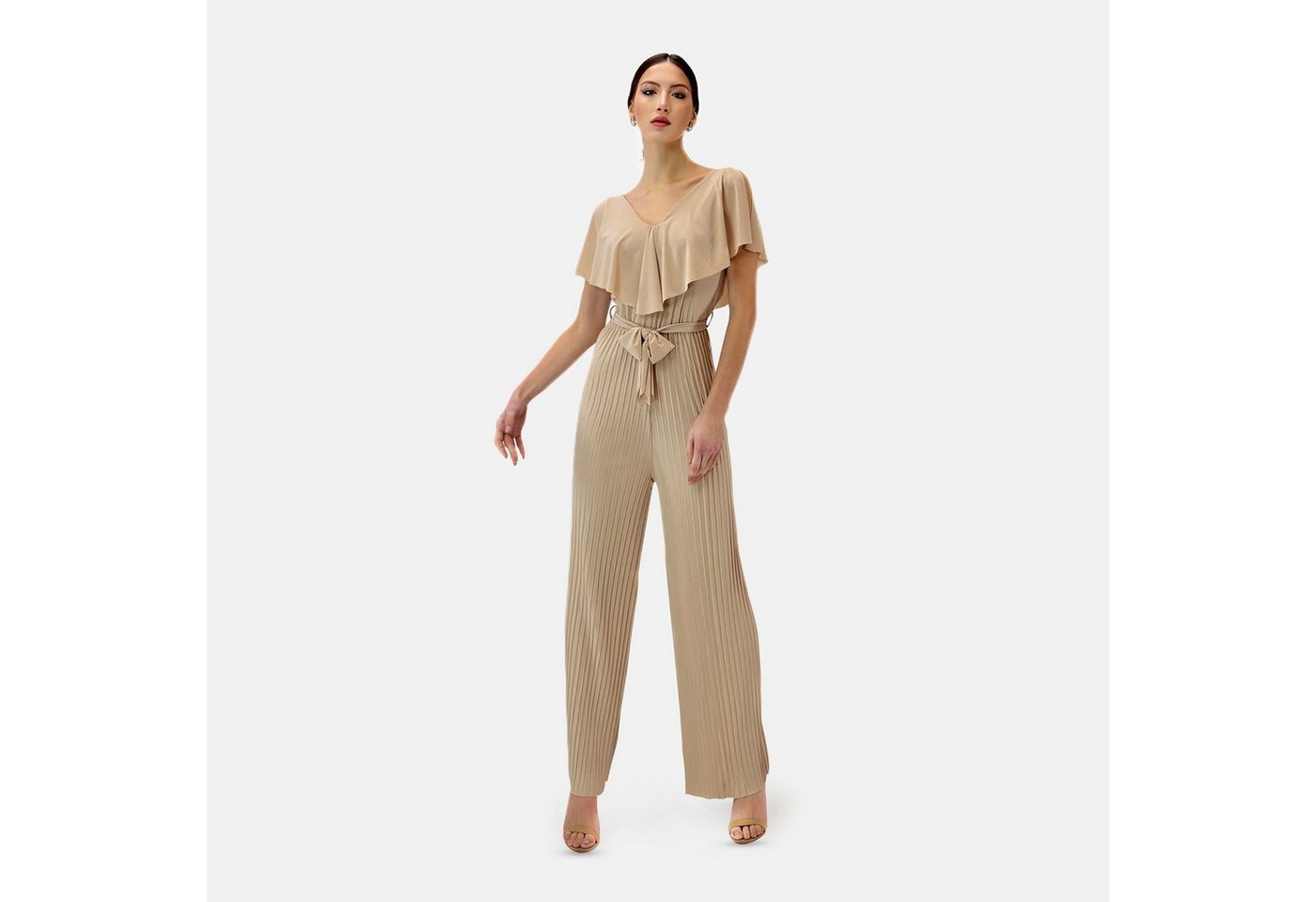 Elara Jumpsuit Elara Damen Jumpsuit V-Schnitt (1-tlg) von Elara