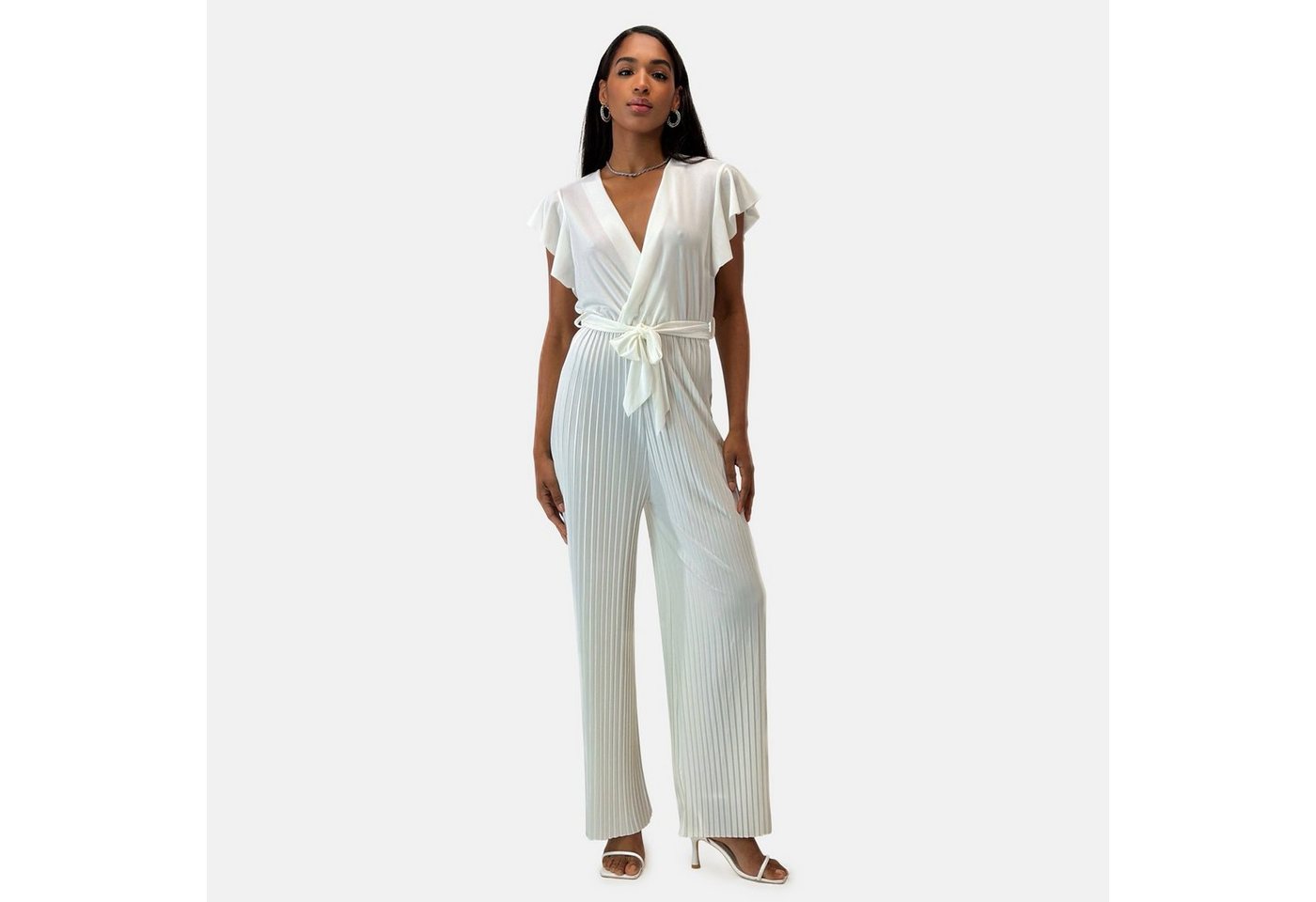 Elara Jumpsuit Elara Damen Jumpsuit V-Schnitt (1-tlg) von Elara