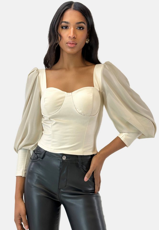 Elara Klassische Bluse Elara Damen Oberteil (1-tlg) von Elara