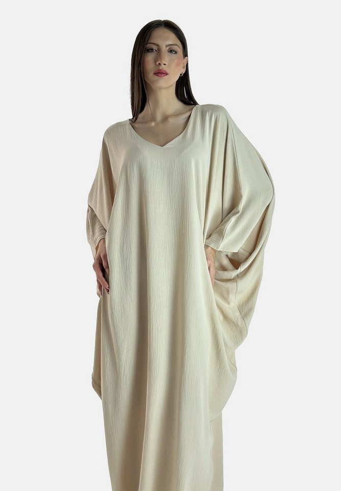 Elara Maxikleid Abaya (1-tlg) Markenlabel von Elara