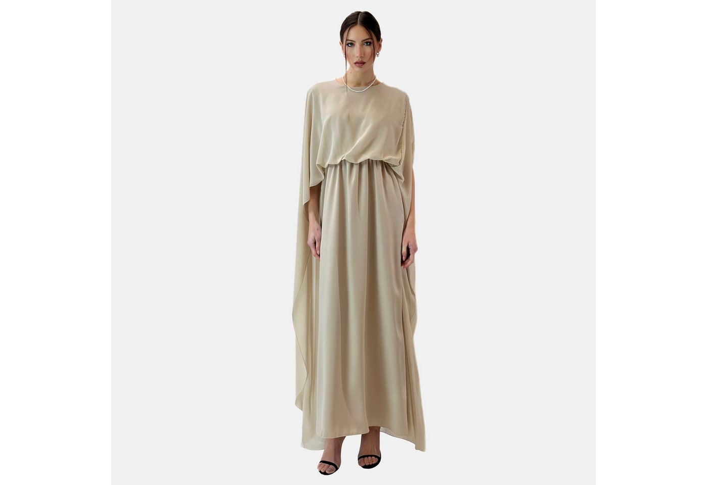 Elara Maxikleid Abaya (1-tlg) Markenlabel von Elara