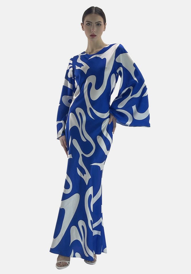 Elara Maxikleid Abaya (1-tlg) Markenlabel von Elara