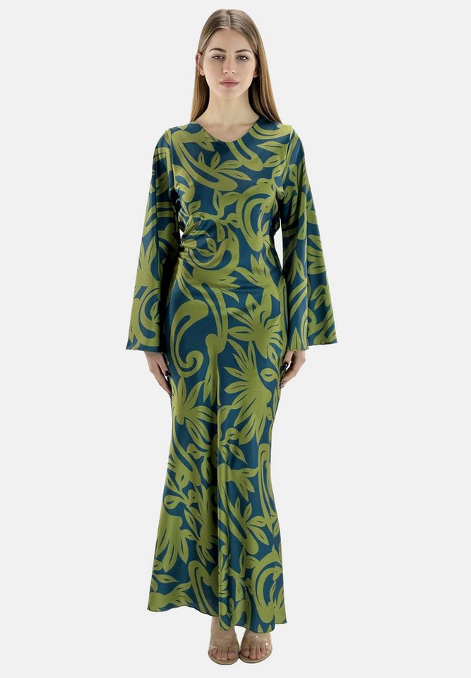 Elara Maxikleid Abaya (1-tlg) Markenlabel von Elara