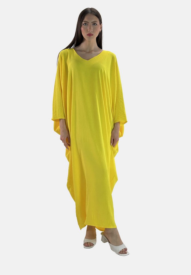 Elara Maxikleid Abaya (1-tlg) Markenlabel von Elara