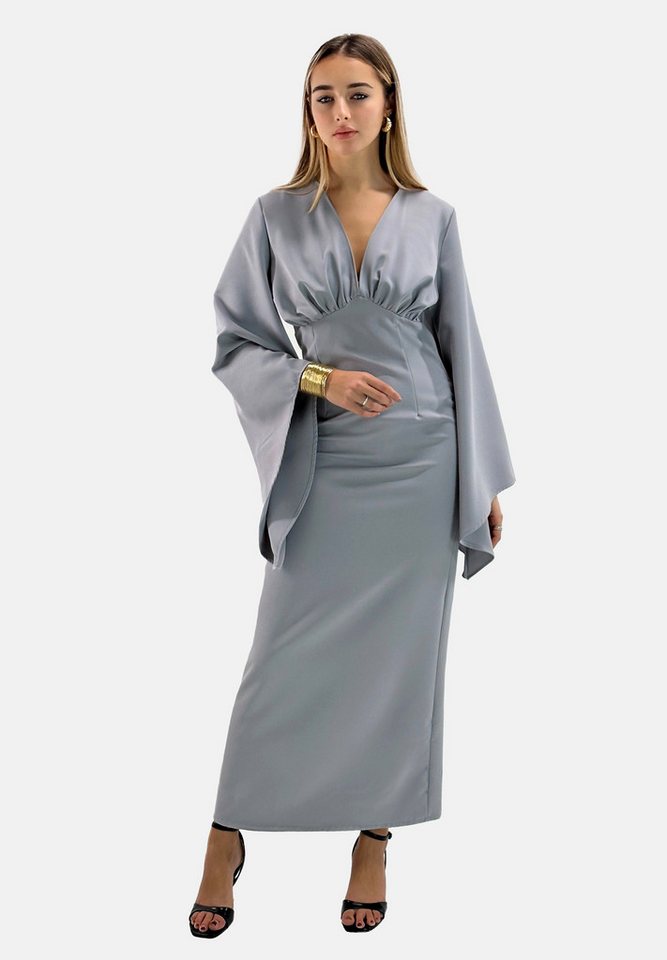 Elara Maxikleid Abaya (1-tlg) Markenlabel von Elara