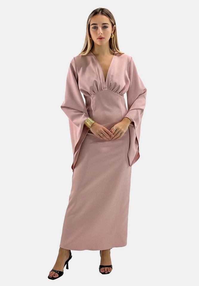 Elara Maxikleid Abaya (1-tlg) Markenlabel von Elara