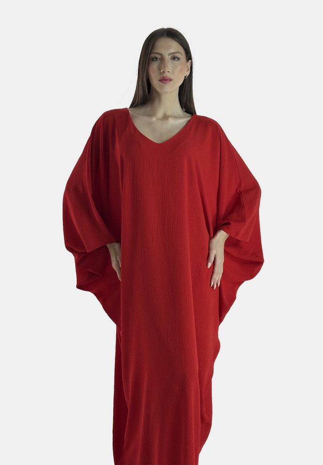 Elara Maxikleid Abaya (1-tlg) Markenlabel von Elara