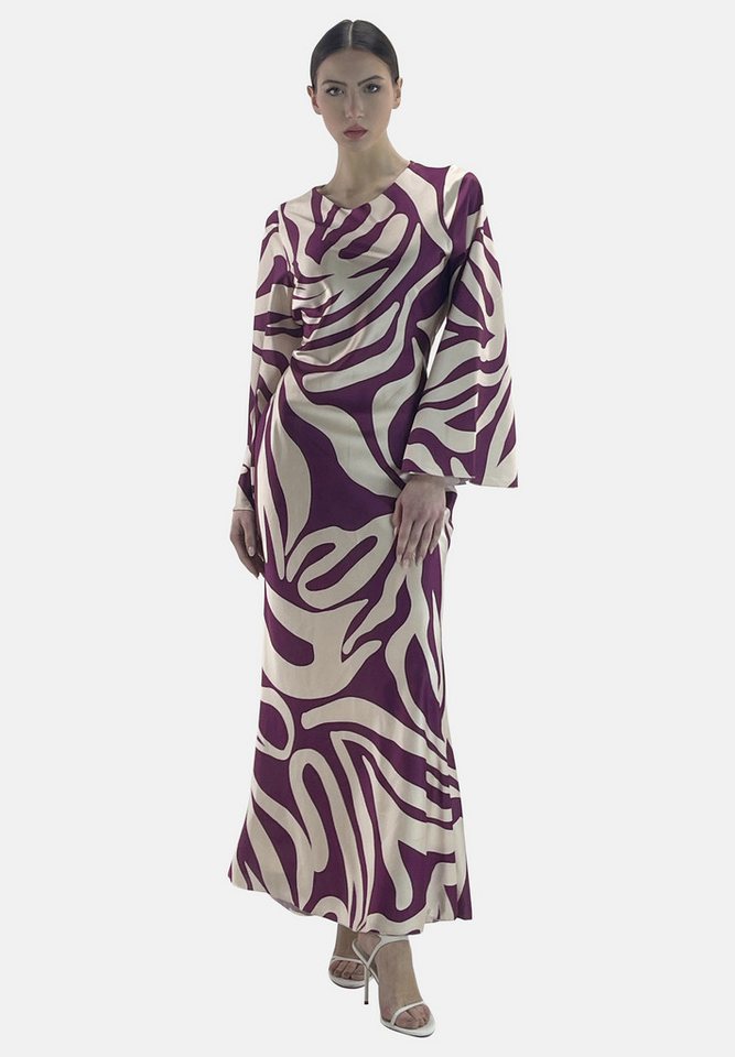 Elara Maxikleid Abaya (1-tlg) Markenlabel von Elara