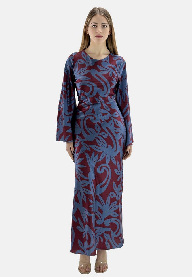 Elara Maxikleid Abaya (1-tlg) Markenlabel von Elara