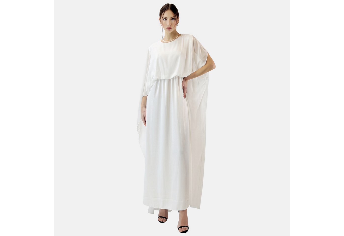 Elara Maxikleid Abaya (1-tlg) Markenlabel von Elara
