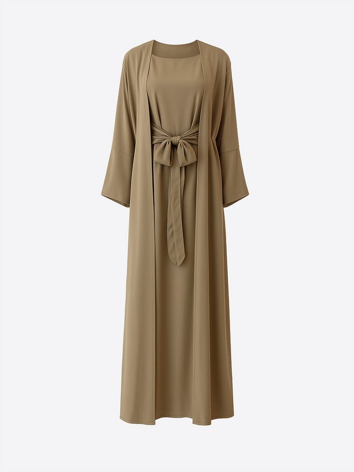 Elara Maxikleid Abaya (1-tlg) Markenlabel von Elara