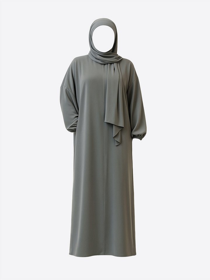 Elara Maxikleid Abaya (1-tlg) Markenlabel von Elara