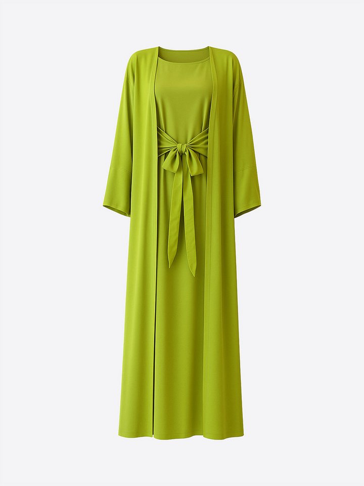 Elara Maxikleid Abaya (1-tlg) Markenlabel von Elara