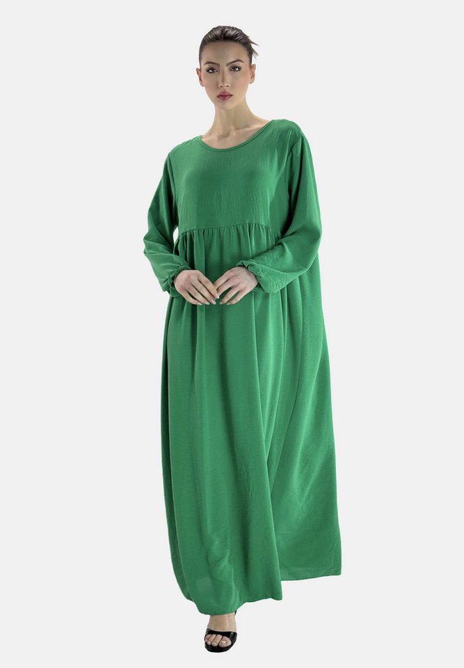 Elara Maxikleid Abaya (1-tlg) Markenlabel von Elara