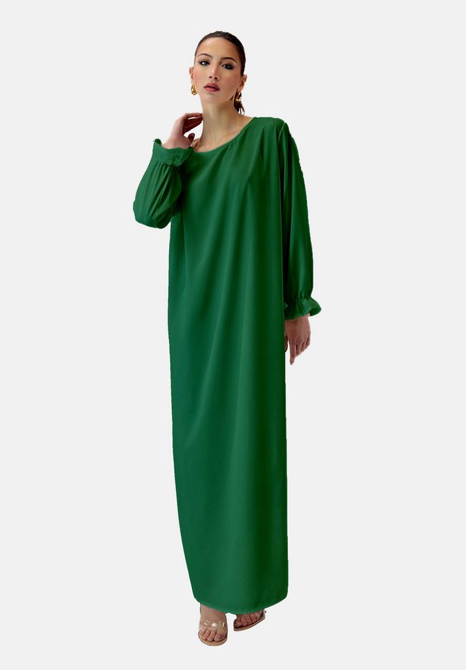 Elara Maxikleid Abaya (1-tlg) Markenlabel von Elara