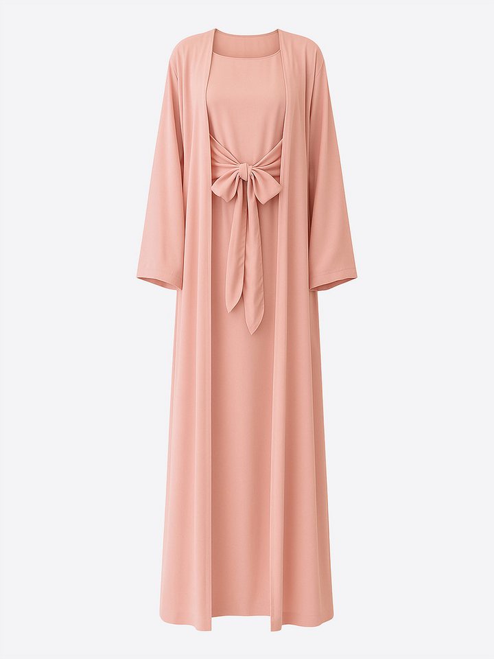 Elara Maxikleid Abaya (1-tlg) Markenlabel von Elara