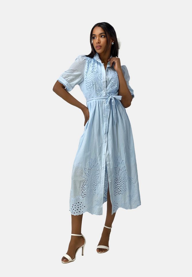 Elara Maxikleid Damen Freizeitkleid (kein set, 1-tlg) Markenlabel von Elara