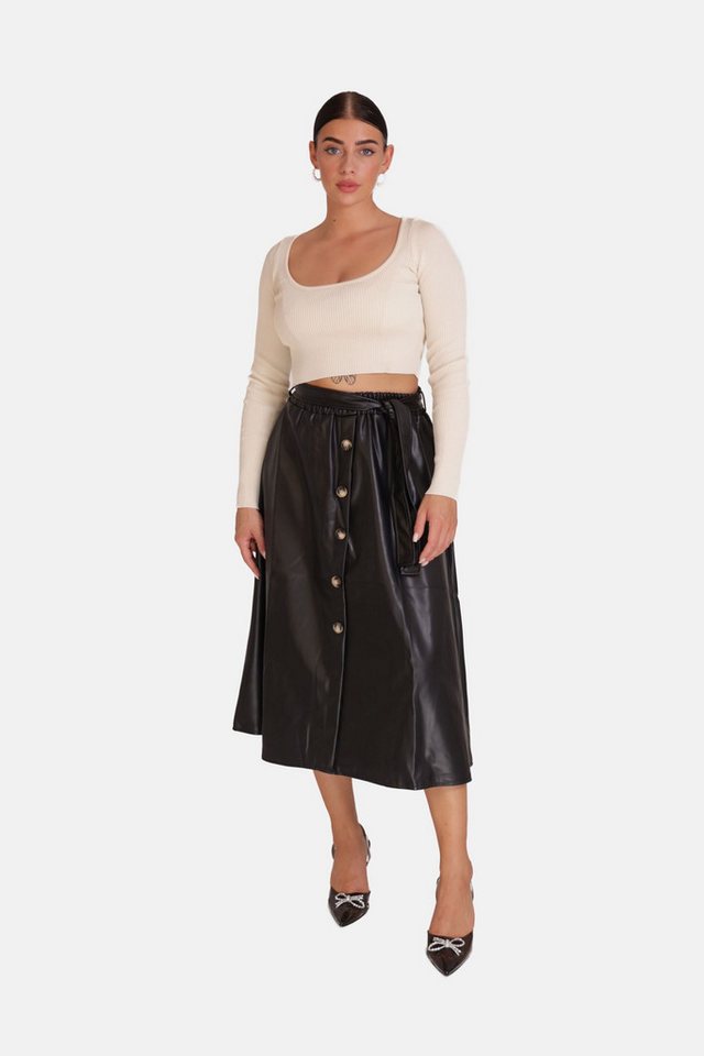 Elara Maxikleid Damen Rock (1-tlg) Markenlabel von Elara